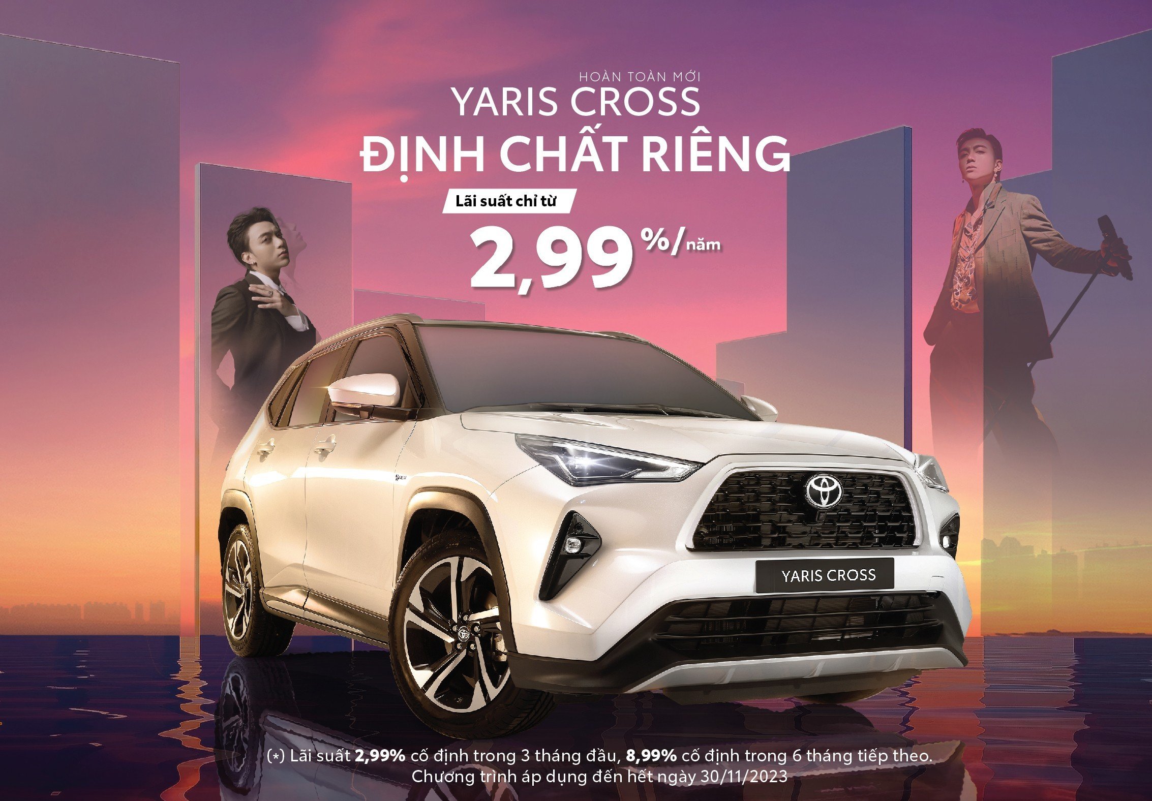 Lãi suất vay mua xe Toyota Yaris Cross